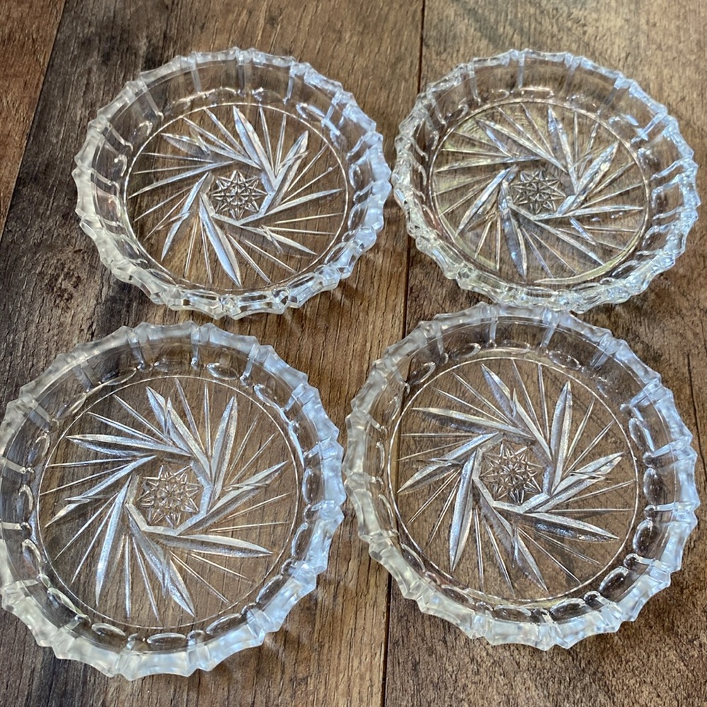 Set of 4 vintage coasters